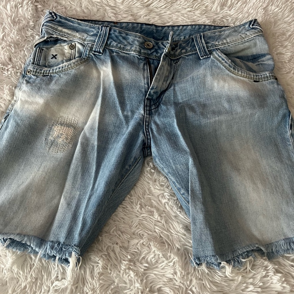 Blue jeans shorts